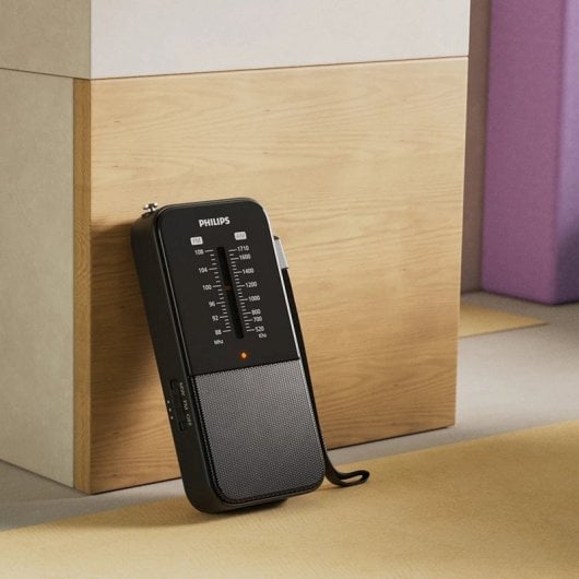 Radio portable Philips TAR1509 FM/MW, syntonisation analogique, fonctionne sur batterie