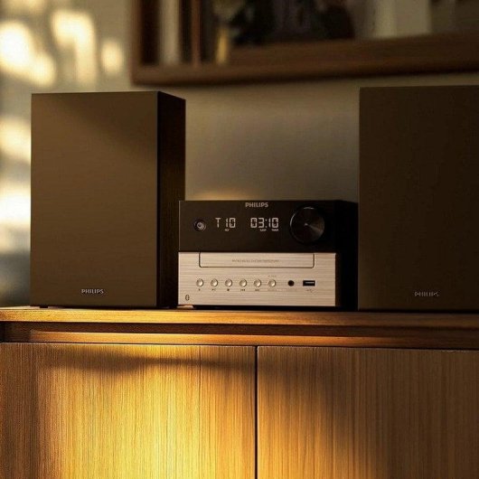 Micro Systeem Philips TAM3205M2/12 20W RMS Bluetooth 5.4 CD FM Radio USB
