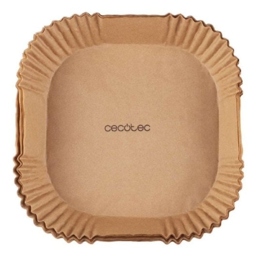 Cecotec Cecofry&Grill Duoheat 8000 Freidora de Aire Doble Resistencia 8L + Pack Papel 150 Unidades