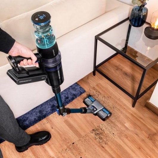 Cecotec Conga Rockstar 11500 Odyssey Ergoflex Aspirador Inalámbrico 850W + WiZ Enchufe Inteligente WiFi