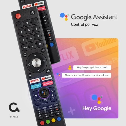 Anexa SMART50C01UG 50" LED UltraHD 4K Hey Google