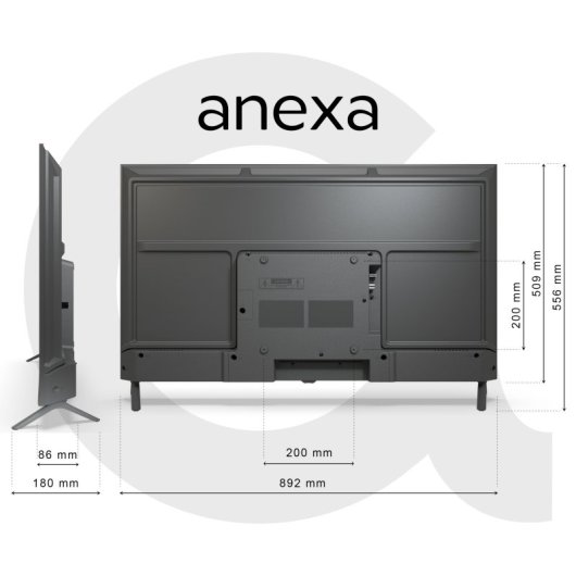 Anexa SMART40C01FGQ 40" QLED FullHD Hey Google