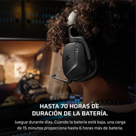 Corsair Void V2 Auriculares Gaming Inalámbricos Dolby Atmos Negros