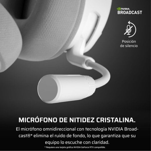 Corsair Void V2 Auriculares Gaming Inalámbricos Dolby Atmos Blancos
