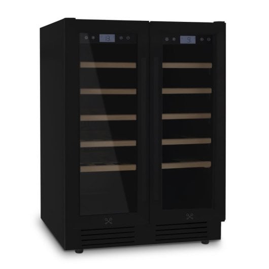 Les Petits Champs CAVCEDB42 Vinoteca Empotrada 42 BotellasDoble Zona 5-20°C Negra