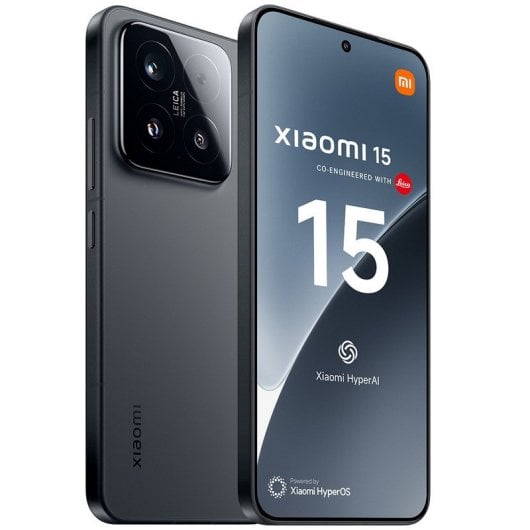 Xiaomi 15 5G 12GB/512GB Smartphone 6.36" AMOLED 50MP 5240mAh 90W Snapdragon 8 Elite Negro