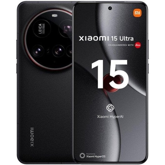 Xiaomi 15 Ultra 5G 16GB Preto 512GB Ecrã AMOLED