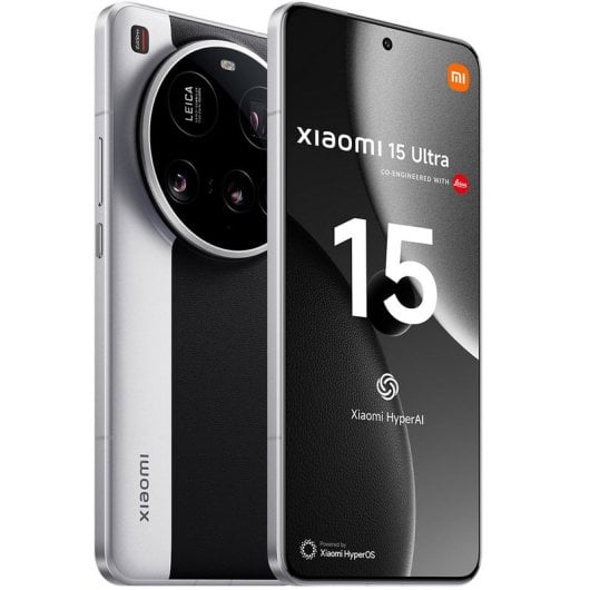 Xiaomi 15 Ultra 16GB/512GB Smartphone 6,73" AMOLED 50MP 5410mAh 90W Snapdragon 8 Elite Chrom Silber