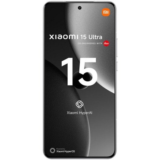 Xiaomi 15 Ultra 16GB/512GB Smartphone 6,73" AMOLED 50MP 5410mAh 90W Snapdragon 8 Elite Chrom Silber