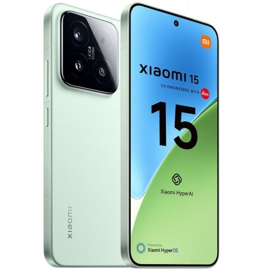 Xiaomi 15 5G 12GB/512GB Smartphone 6.36" AMOLED 50MP 5240mAh 90W Snapdragon 8 Elite Verde