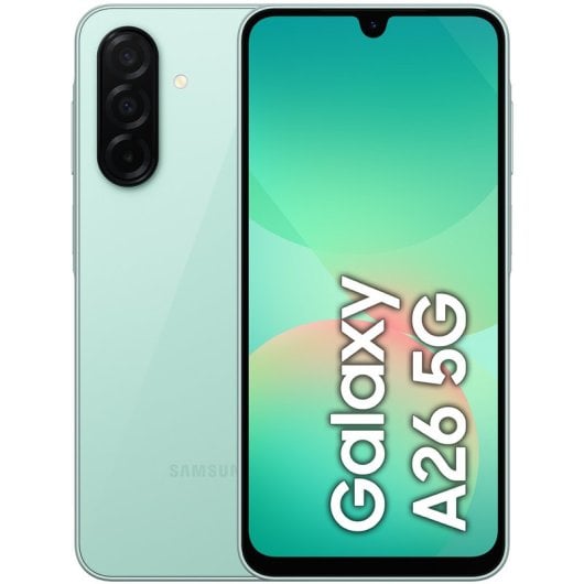 Samsung Galaxy A26 5G 8GB/256GB Smartphone 6.7" Super AMOLED Android 15 Menta Versión Importada EU