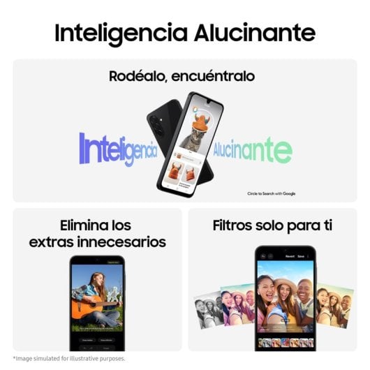 Samsung Galaxy A26 5G 8GB/256GB Smartphone 6.7" Super AMOLED Android 15 Menta Versión Importada EU