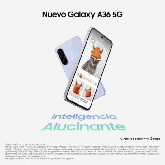 Samsung Galaxy A36 5G 8GB 256GB 6,7" Super AMOLED Schwarz