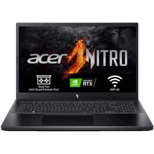 Ordinateur portable Acer Nitro Gaming V 15 ANV15-51-9125 Intel Core i9-13900H/32 Go/SSD 2 To/RTX 4060/15,6"