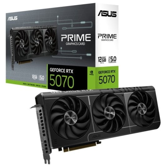 ASUS PRIME GeForce RTX 5070 12 Go GDDR7 Reflex 2 RTX AI DLSS4