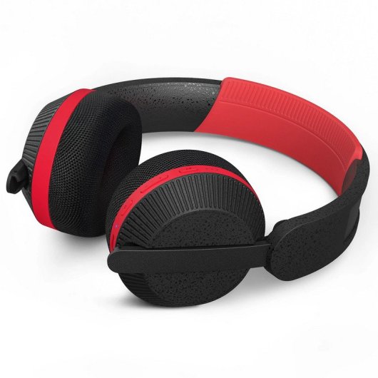Philips 6000 Series TAA6219BK/00 Auscultadores Desportivos Bluetooth com Alimentação Solar Pretos/Vermelhos