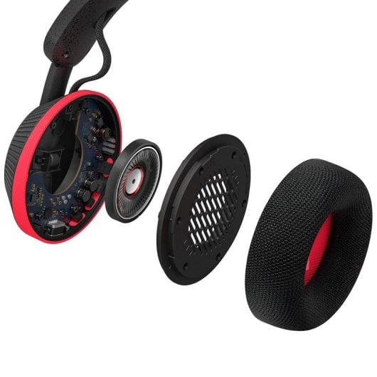 Philips 6000 Series TAA6219BK/00 Auscultadores Desportivos Bluetooth com Alimentação Solar Pretos/Vermelhos