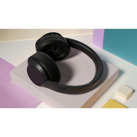 Philips 6000 Series TAH6509BK/00 Auscultadores Bluetooth com Redução de Ruído Pretos