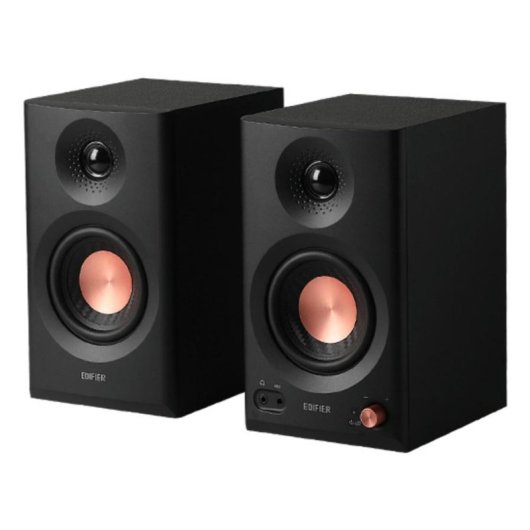 Edifier MR3 Altavoces Activos 2.0 42W Hi-Res Audio con Control de Frecuencia Negros