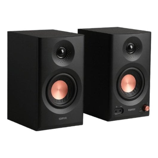 Edifier MR3 Altavoces Activos 2.0 42W Hi-Res Audio con Control de Frecuencia Negros