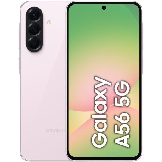 Samsung Galaxy A56 5G 8GB 256GB Rosa 6,7" Ecrã Super AMOLED