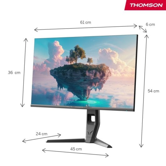 Monitor da gioco Thomson M27QG5Y14 27" LED IPS QHD 180Hz