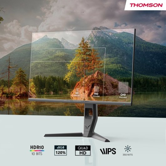 Monitor da gioco Thomson M27QG5Y14 27" LED IPS QHD 180Hz