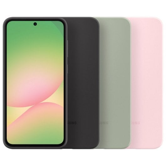 Samsung Funda de Silicona Verde para Galaxy A56 5G