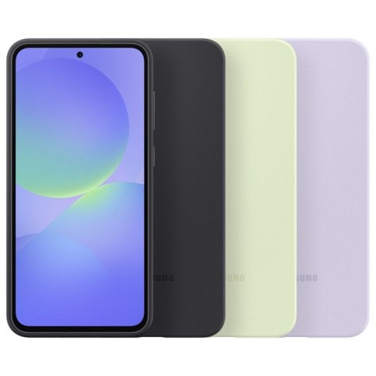 Samsung Funda de Silicona Negra para Galaxy A36 5G