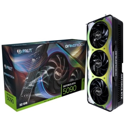 Palit GeForce RTX 5090 GameRock 32GB GDDR7 Reflex 2 RTX AI DLSS4