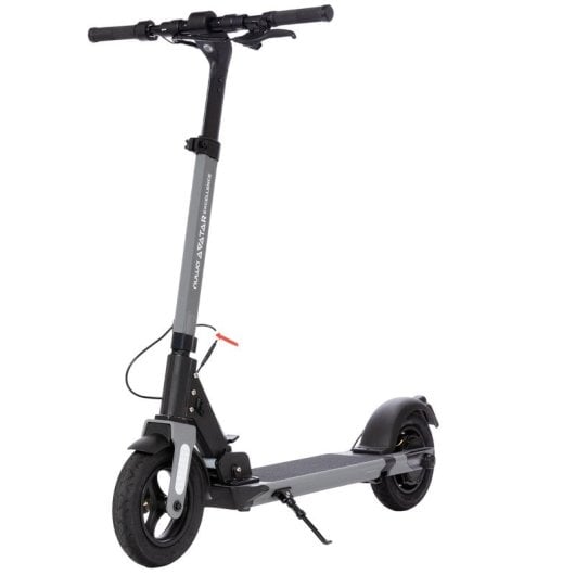 Trottinette électrique Nuwa Avatar Excellence 700 W 10 pouces 25 km/h autonomie jusqu'à 40 km Gris