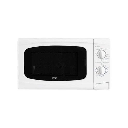 Svan WMW2700G Forno a microonde da 700 W, 20 litri, con grill, bianco