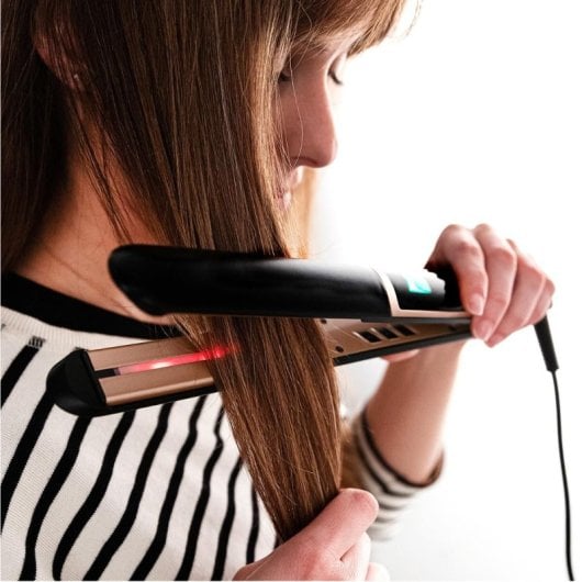 Dcook Gallery 45w Plancha De Pelo Infrarrojos Placas Cerámicas Tourmalina Negro