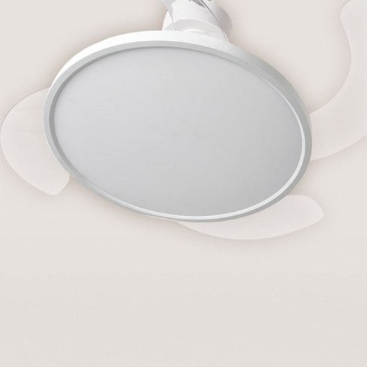 Bel Air Slim 72w Ventilador De Techo 4 Aspas Retráctiles Blanco
