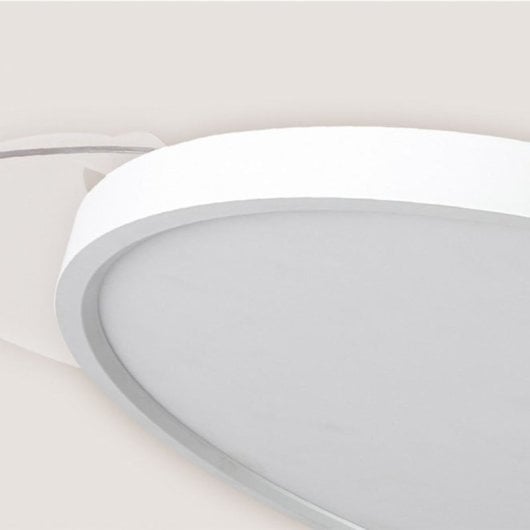 Bel Air Slim 72w Ventilador De Techo 4 Aspas Retráctiles Blanco