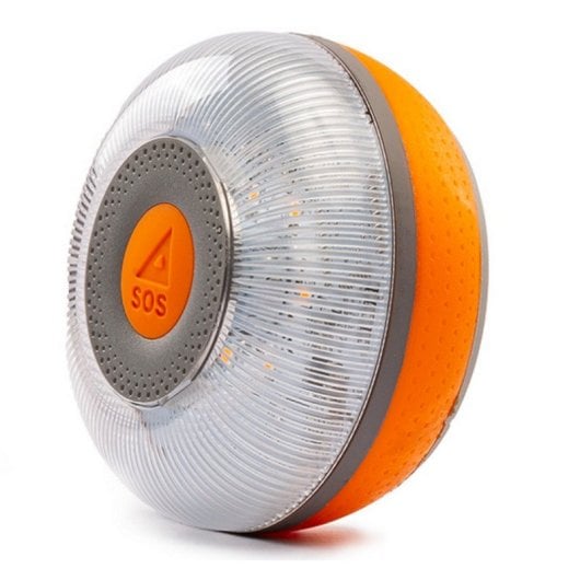 FlashLED Beacon V16 IoT connesso, certificato DGT, app mobile SOS Alert + custodia antiurto