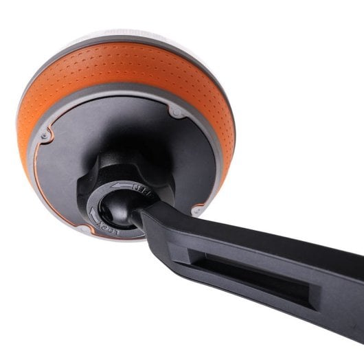 FlashLED Soporte Ventosa Largo para Baliza V16 Geolocalizada y Conectada con DGT Negro