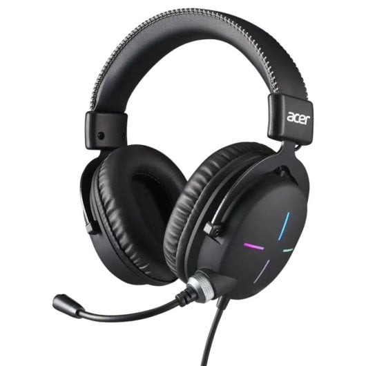 Acer Nitro Headset II NHW200 Auriculares Gaming RGB con Micrófono Negros