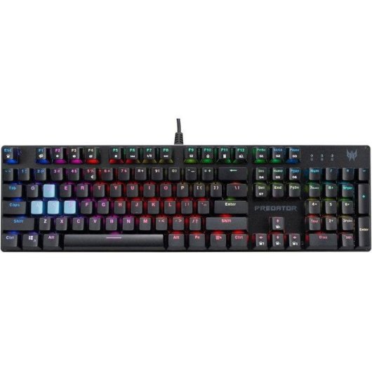 Acer Predator Aethon 303 Teclado Gaming Mecánico USB RGB Switch Kailh Blue Negro Teclado USA