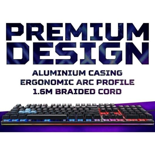 Acer Predator Aethon 303 Teclado Gaming Mecánico USB RGB Switch Kailh Blue Negro Teclado USA