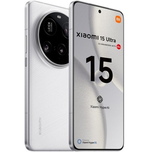 Xiaomi 15 Ultra 16GB/512GB Smartphone 6.73" AMOLED 50MP 5410mAh 90W Snapdragon 8 Elite Bianco