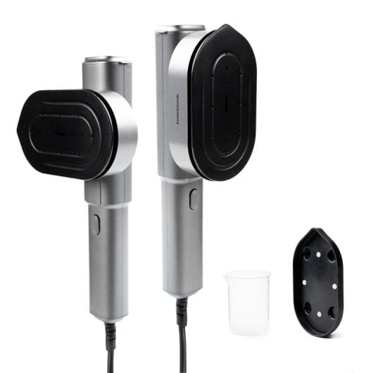 Fer à vapeur vertical de voyage 2 en 1 InnovaGoods Vaoron 1200 W Gris