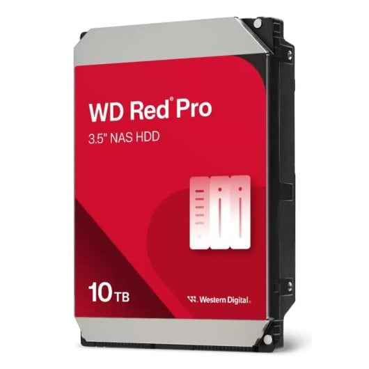 WD Red Pro 3,5 Zoll, 10 TB, 512 MB, 7200 U/min, SATA 3