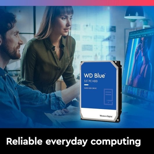 Disque dur WD Blue 3,5" 6 To 5400 tr/min 256 Mo CMR SATA 3