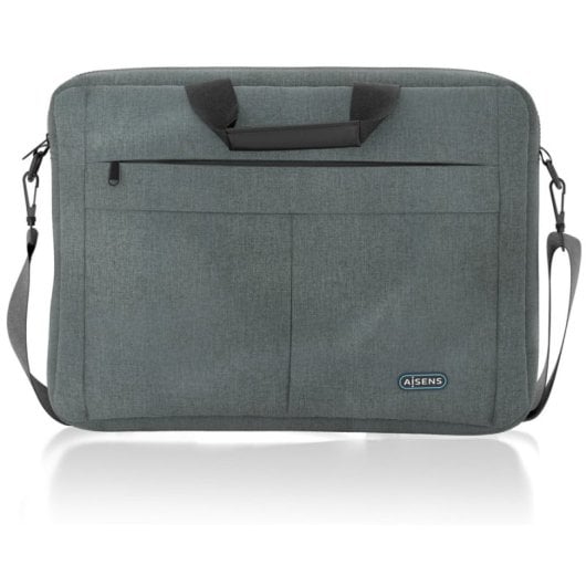 Aisens ASBG-BC025-GR Mala Premium para Portáteis até 15.6" Cinzenta