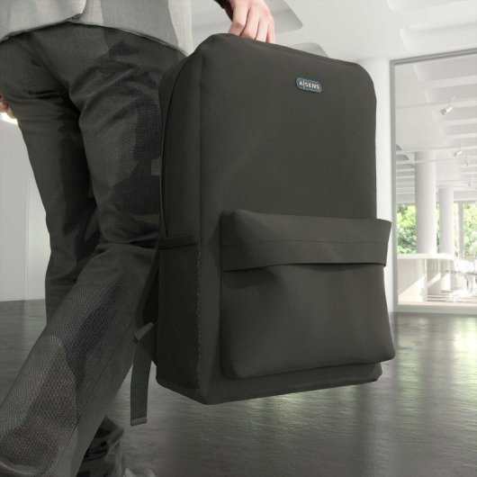 Aisens ASBG-BP080-BK Mochila para Portátiles hasta 15.6" Negro