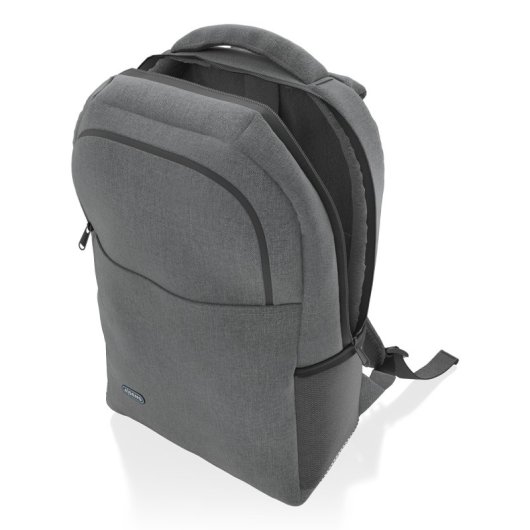 Aisens ASBG-BP083-GR Premium-Rucksack für Laptops bis 15,6 Zoll, Grau