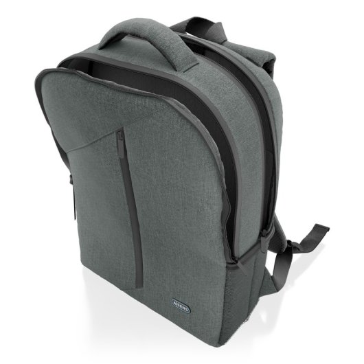 Aisens ASBG-BP084-GR Mochila Premium para Portátiles hasta 15.6" Gris