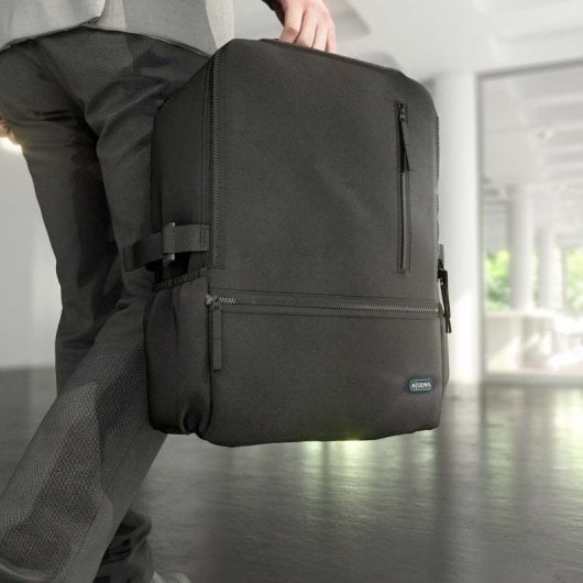 Aisens ASBG-BP086-BK Mochila Desportiva Repelente de Água para Portáteis até 15.6" Preta