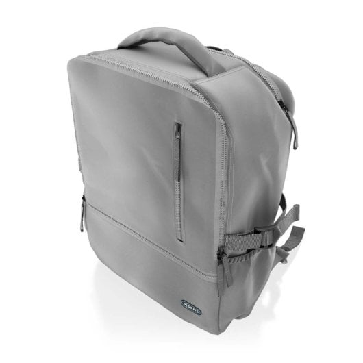 Aisens ASBG-BP087-GR Wasserabweisender Sportrucksack für Laptops bis 15,6 Zoll, Grau